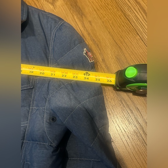 Moncler Denim print light puffer size 4 - Picture 11 of 14